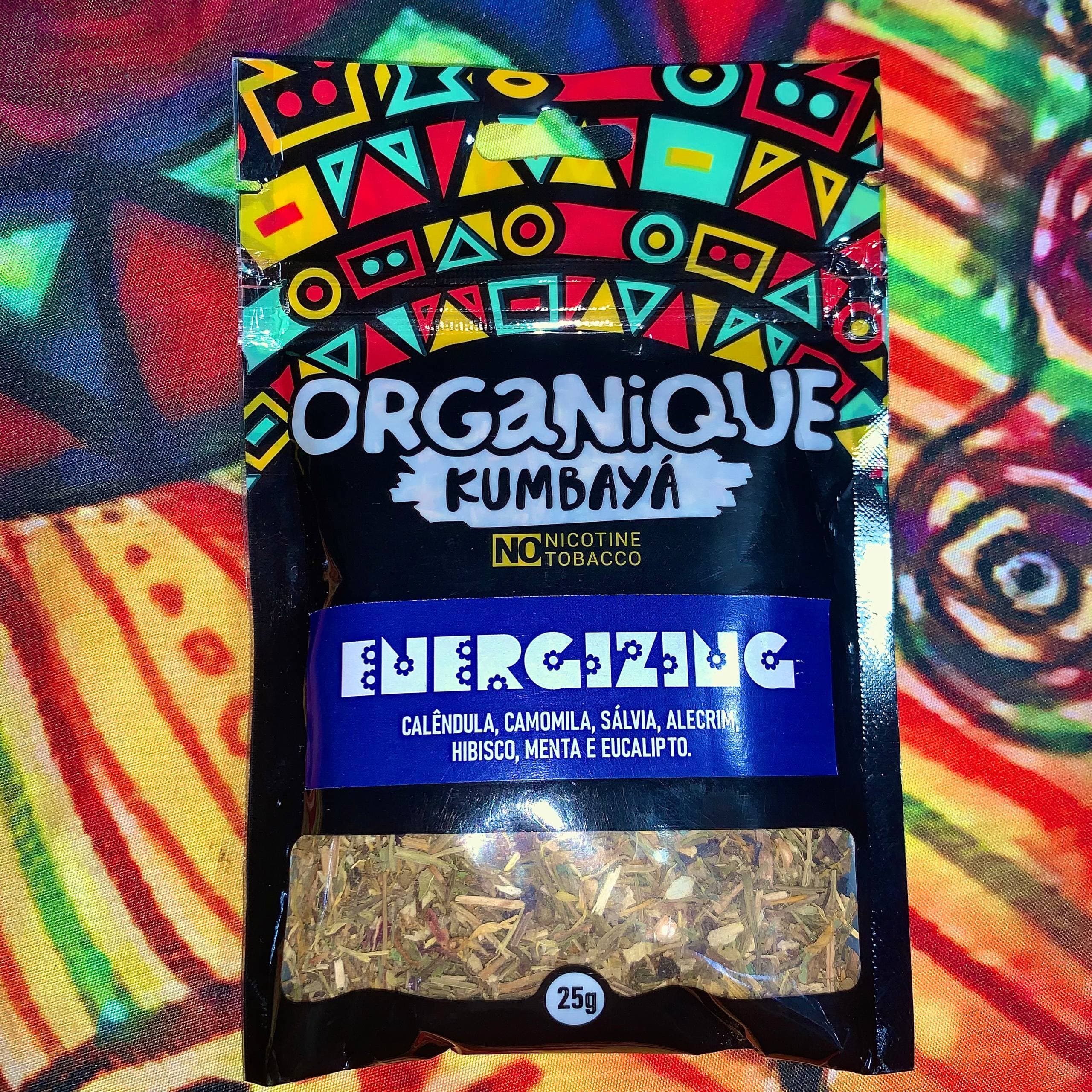 ORGANIQUE KUMBAYA ENERGIZING — HERBAL SEM NICOTINA 🌸✨