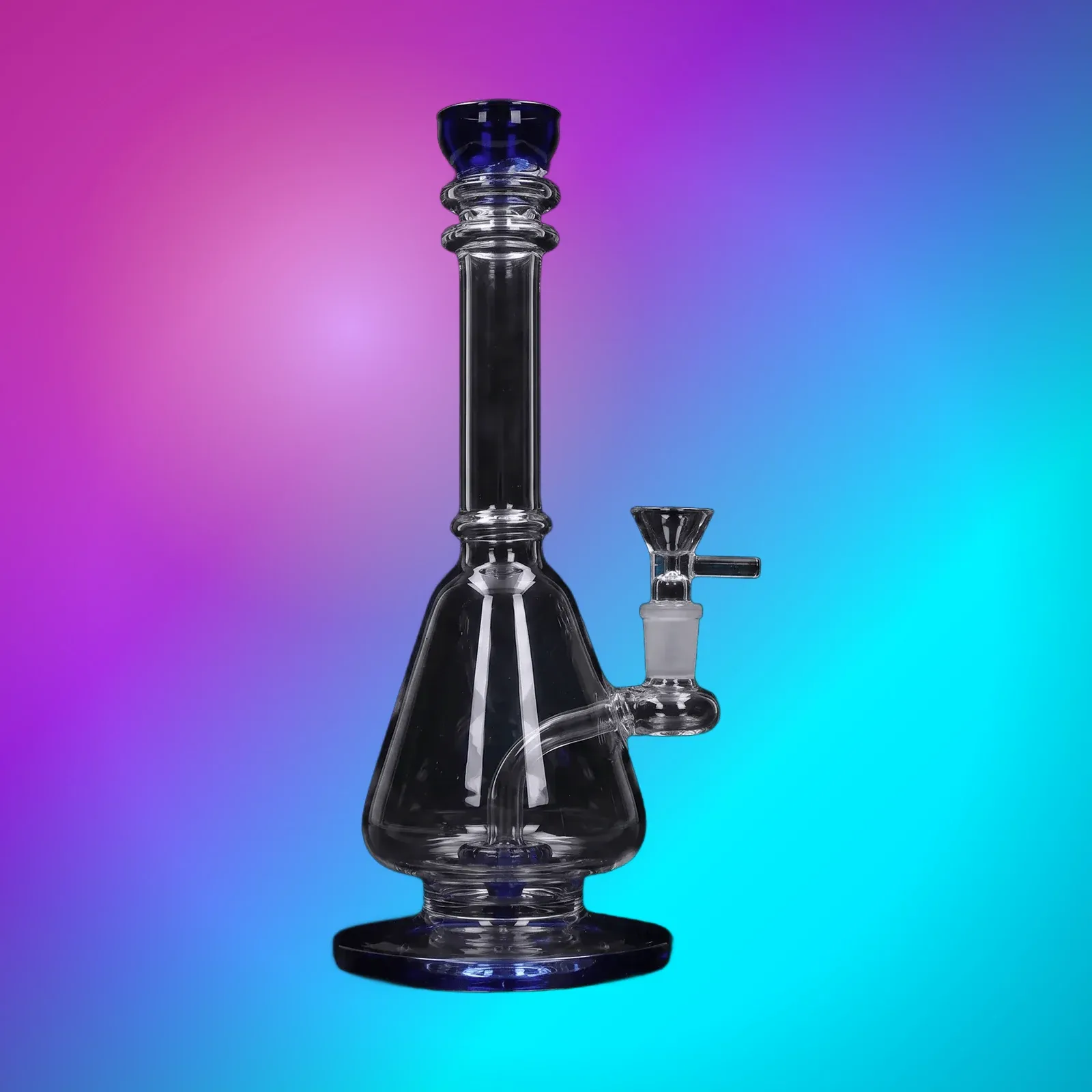 Smoke Cartel Vase Beaker w/ Perc Bong - 10 in.