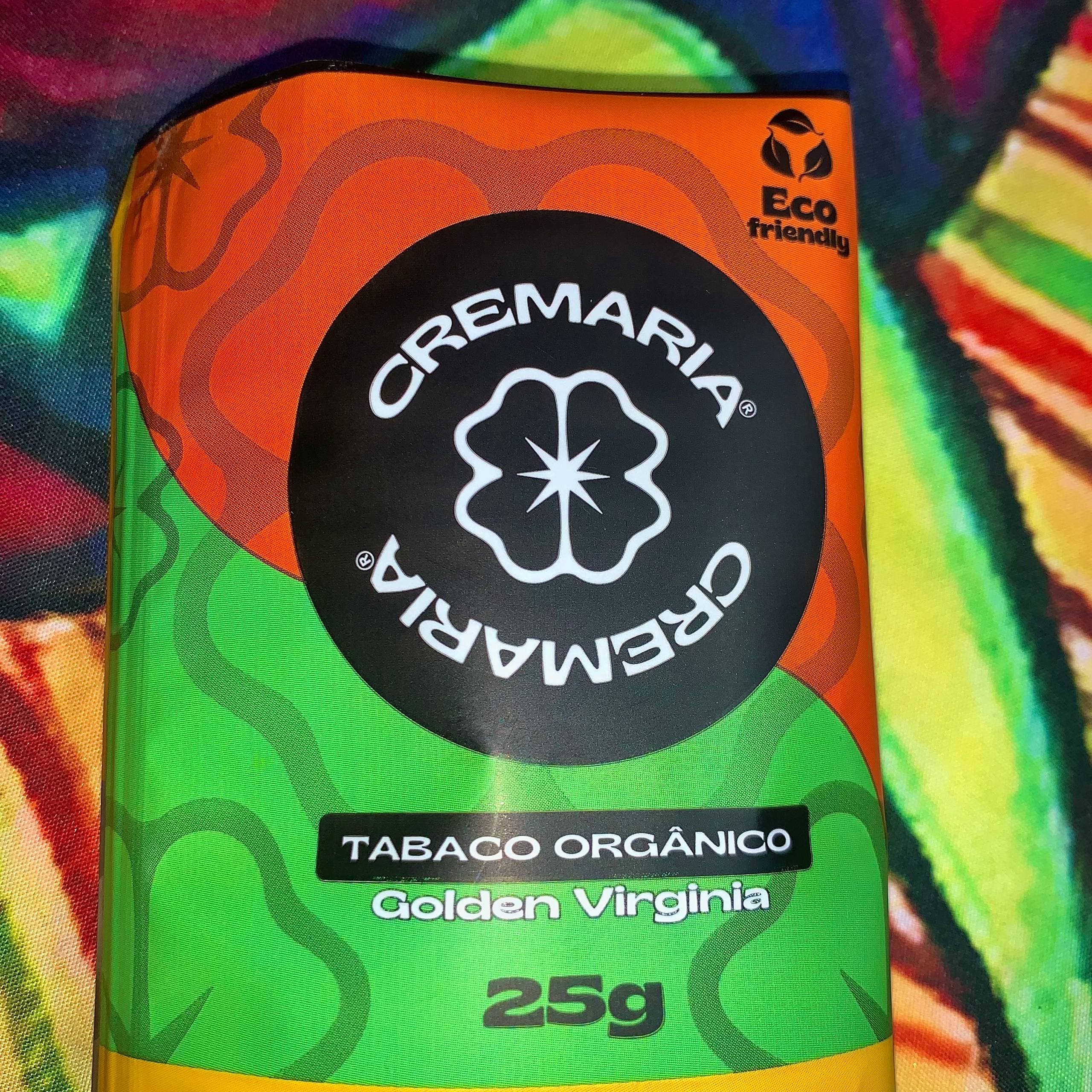 TABACO CREMARIA ORGÂNICO GOLDEN VIRGINIA 25g 🍀🌱