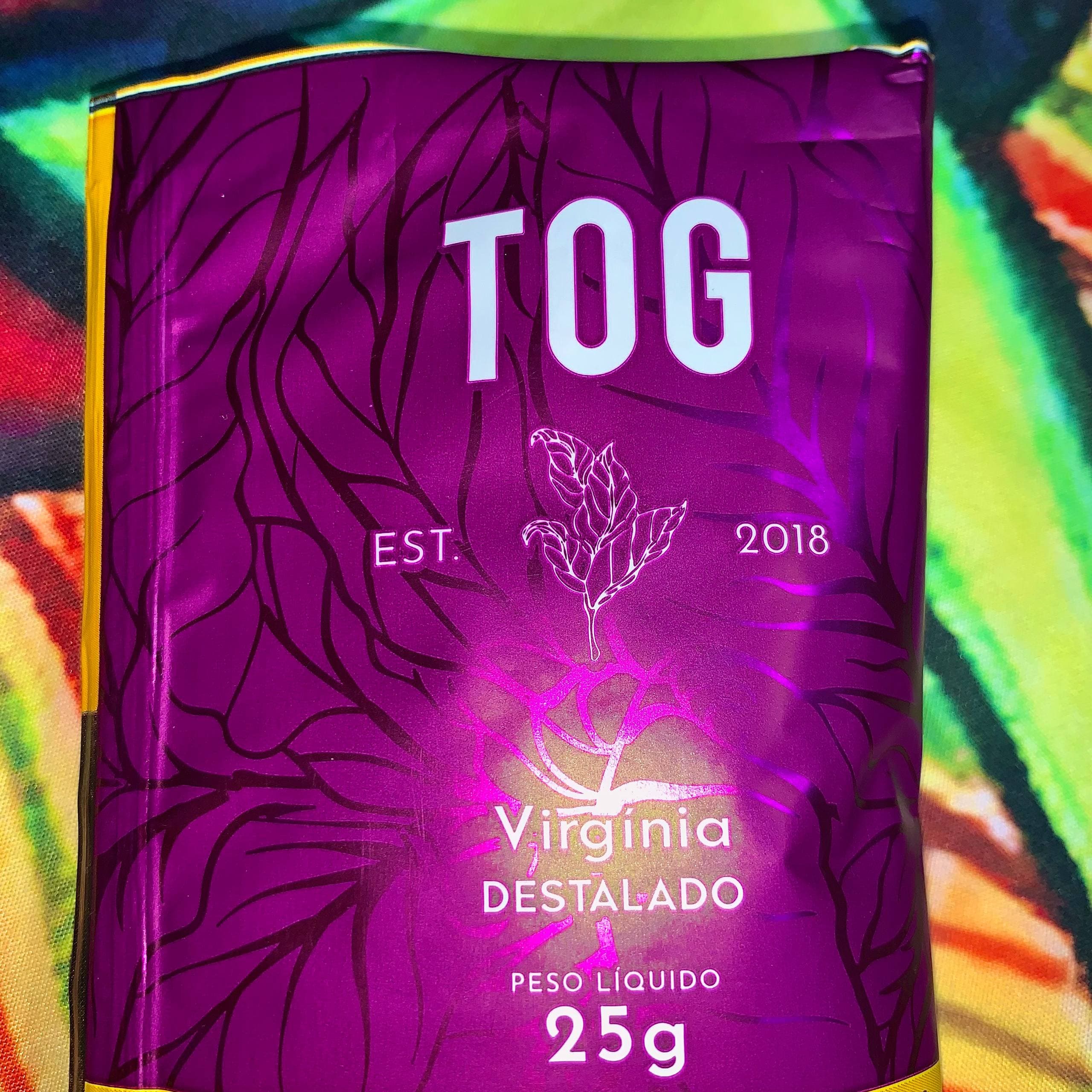 TABACO TOG VIRGINIA DESTALADO 25g 🍇🍂